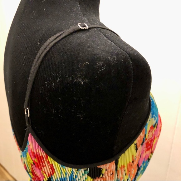 NWOT Loft Tropical Floral Fire Dress - Picture 6 of 11